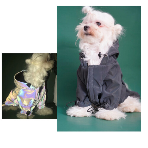 Jacket Dog Coat for Medium Large Dogs Reflective Jacket-XL 2