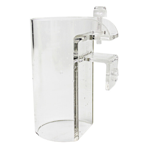 Fish Feeding Ring Floating Feeder Clear Acrylic Bucket Circle