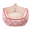 Nid en peluche Pentagonal créatif pour animaux de-Rose 1