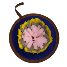 Hondensnuffelmat Slow Feeder-puzzelspeelgoed voor angst en-Blauw