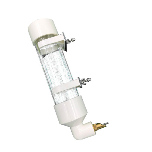 Auto Parakeet Bird Feeder Pet Cage Hanging-S transparent