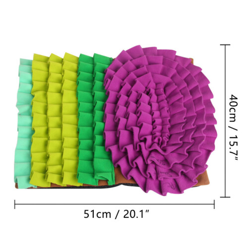 Pet Dog Snuffle Mat Nose Smell Intelligence Training Blanket 1