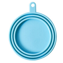 3 in 1 Reusable Pet Food Can Lid Universal BPA Free Soft-Blue