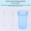 2Pcs Automatic Bird Feeder Parrot Waterer & Feeder Parakeet 2
