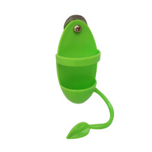 Cage Basket Parrot Feeder Plastic Hanging Food Container Bird-A