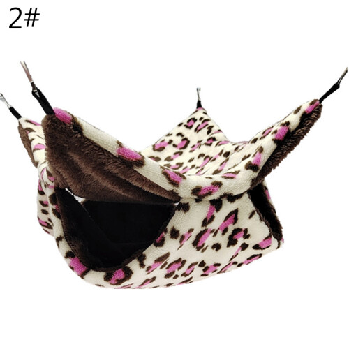 Practical Small Pet Hanging Hammock Double Layer Hanging-2