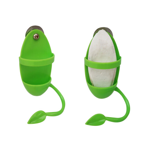 Cage Basket Parrot Feeder Plastic Hanging Food Container Bird-A 1