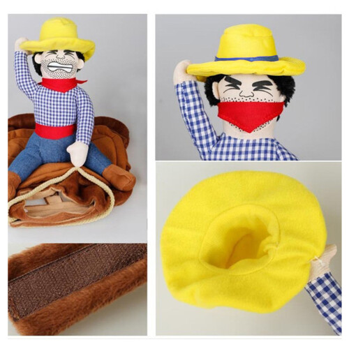 Costume d'équitation pour animaux de compagnie, Cowboy, 2