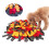 Pet Dog Snuffle Mat Nose Training Sniffing Pad-Red large 6
