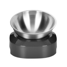 Dog for Cat Bowls with Raised Stand Pet Food Water-single