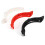 Υψηλής αντοχής κοιλιακούς και υλικό PC Mudguard, συμπαγές και ελαφρύ για ηλεκτρικό 5