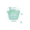 Bright Colors Salad Spinner Large Non-skid Base, High Efficiency Safe Material for Quick Drying Design 2