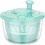 Bright Colors Salad Spinner Large Non-skid Base, High Efficiency Safe Material for Quick Drying Design 1