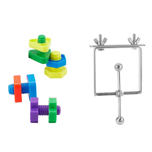 Ensemble de 7 pièces de jouets d'entraînement pour oiseaux,