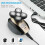 Multifunctional Bald Head Shaver: Universal Compatible 5 Blades Head, Self-Sharpening Technology, Comfortable Close Shave 3