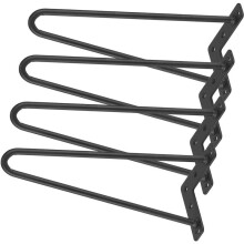 Zeitlose DIY-Möbelveredelungen, Haarnadelbeine im Mid-Century-Modern-Stil mit robuster Stahlkonstruktion, ideal für die Gestaltung individueller
