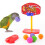 Ensemble de jouets d'entraînement pour oiseaux, 4 types, 5