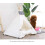 Pet Teepee, η ζεστή φωλιά του κατοικίδιου σας για κάθε περιπέτεια, φορητή σκηνή 2