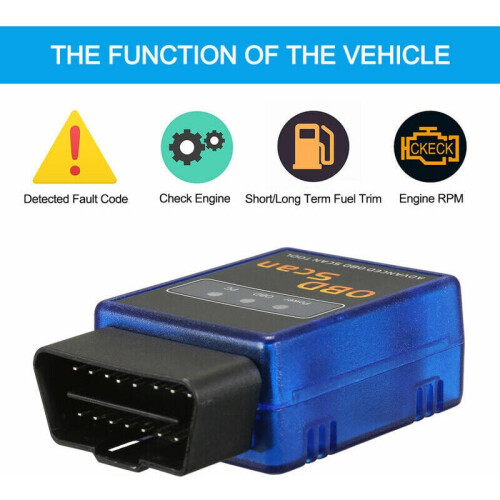 Elm327Car Diagnostic Scanner: Εργαλείο σάρωσης Bluetooth OBD2 για συσκευές Android, που ενισχύει τα 1