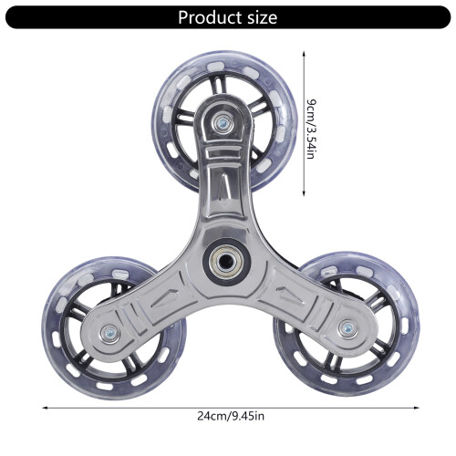 Replacement Wheel Stair Climbing Wheel for Foldable Shopping & 2