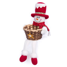 Weihnachtsfrüchte- und Süßigkeitenkorb Kindergeschenk Feiertagsdekoration Süßigkeitenschachtel