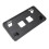 Front License Plate Bracket FO1068185 for Ford 2021-2022, ABS Support 7