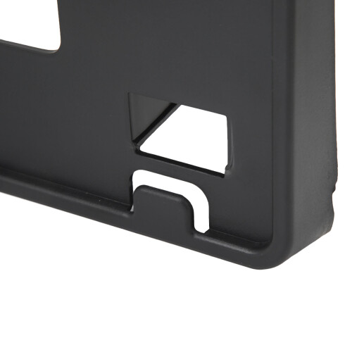 Front License Plate Bracket FO1068185 for Ford 2021-2022, ABS Support 2