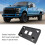 Front License Plate Bracket FO1068185 for Ford 2021-2022, ABS Support 4