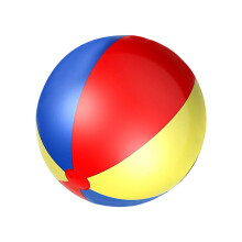 Grote kleurrijke voetbalsporttraining Buitenspel-Gekleurde bal L