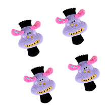 4Pieces Multipurpose Quiet Furniture Leg Pad Sturdy-Purple