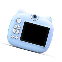 Schnappschüsse mit um 180 drehbarer Kinderkamera,-Blau
