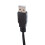 USB-Y-Splitter-Kabel, Stecker auf Doppel-Buchse,-Weiß 5