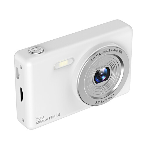2.4in Screen Portable Camera 8X Zoom Anti Shake Point-White