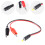 Flexibele 26cm acculaderkabel mannelijk-vrouwelijk hoofd 7