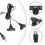 USB-Y-Splitter-Kabel, Stecker auf Doppel-Buchse,-Weiß 7