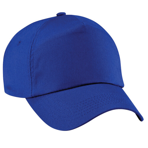 (One Size, Royal) Beechfield Unisex Plain Original 5 Panel Baseball Cap