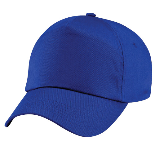 (One Size, Royal) Beechfield Unisex Plain Original 5 Panel Baseball Cap 1