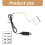 Éliminateurs de batterie USB vers 4.5V LR14 C, câble-2 mètres 3