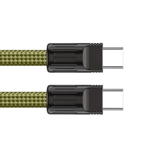 Durability 60W Type C Data Line Lanyard Function-jungle green