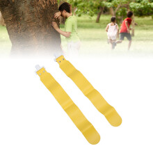 Flag Football Set 5 Stück Verstellbare Gürtel für Jugendliche & Erwachsene Gelbe PP-Material