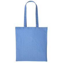 (One Size, Cornflower Blue) Nutshell Plain Strong Shoulder Shopper Bag