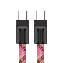 Câble de données de charge rapide USB Type C efficace-Rose rétro