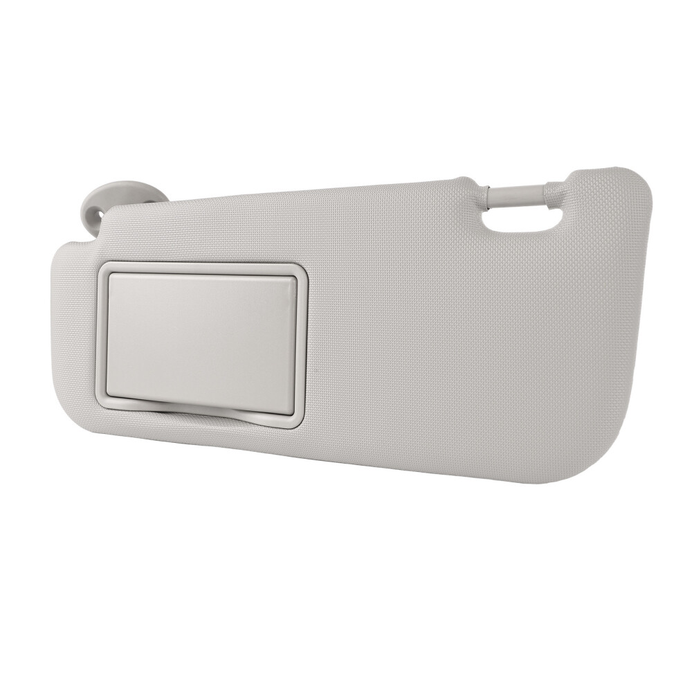 Durable Driver Side Sun Visor With Uv Protection And Mirror Gray 6941370119951