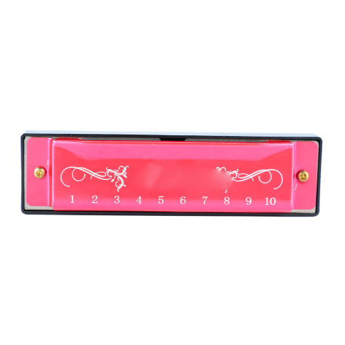 Versatile 10 Hole C Key Harmonica - Perfect Gift for Kids and Beginners