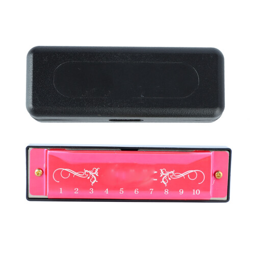 Versatile 10 Hole C Key Harmonica - Perfect Gift for Kids and Beginners 2