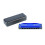 10 Hole Harmonica in Blue, C Key, Professional Standard with Case 13