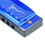 10 Hole Harmonica in Blue, C Key, Professional Standard with Case 8