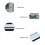 Compact 10 Hole Harmonica in C Key - Silver Perfect for Kids and Beginners 5