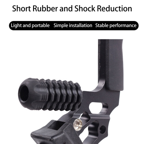 Bogenschütze-Bogensehne Stabilisationsgummi Schockdämpfer Universale Gewindevibration Absorber 1