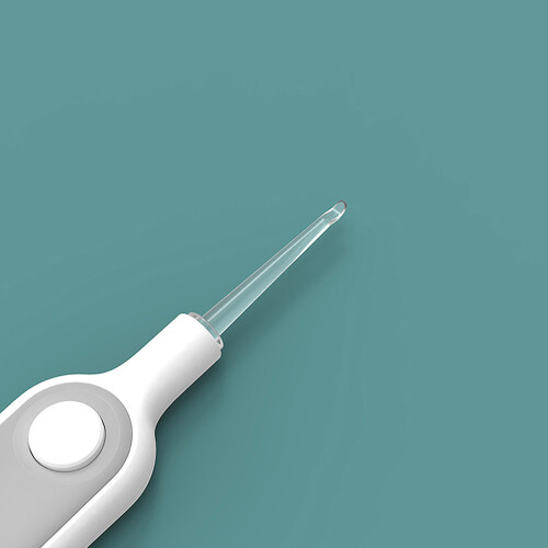 Bright LED Ear Pick with Rounded Head, Clear View for Kids 2